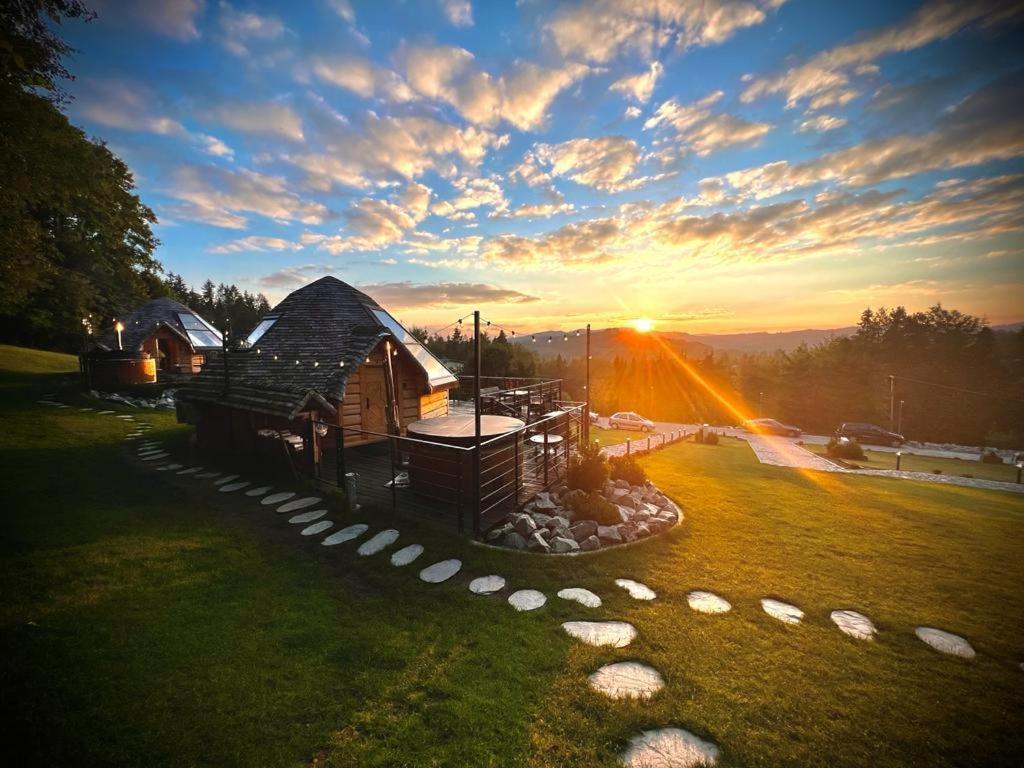 Osada Poli Koniakow - Panoramiczny Domek Nr 5 Z Prywatna Balia I Hydromasazem Exterior foto